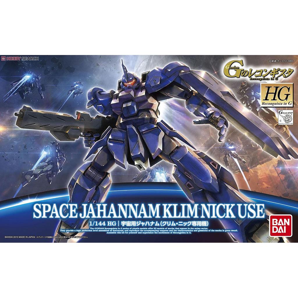 [007] HG Reconguista in G 1/144 - Space Jahannam Klim Nick USE (Commander Type)