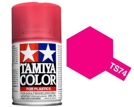Tamiya Clear Red Paint Spray TS-74