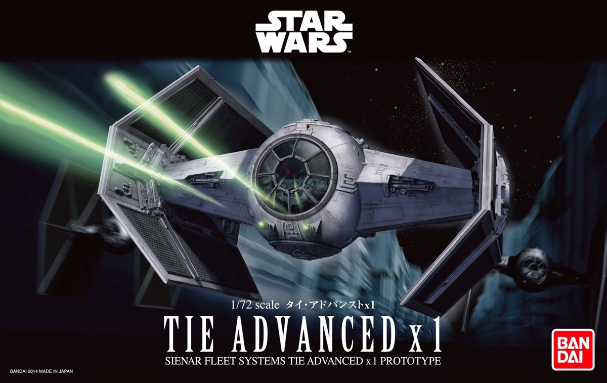 [Star Wars] 1/72 TIE Advanced x1
