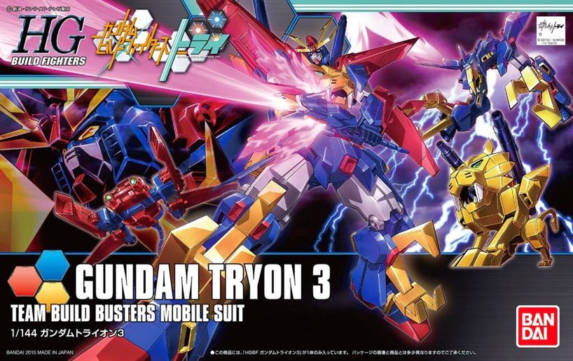 [038] HGBF 1/144 Gundam Tryon 3