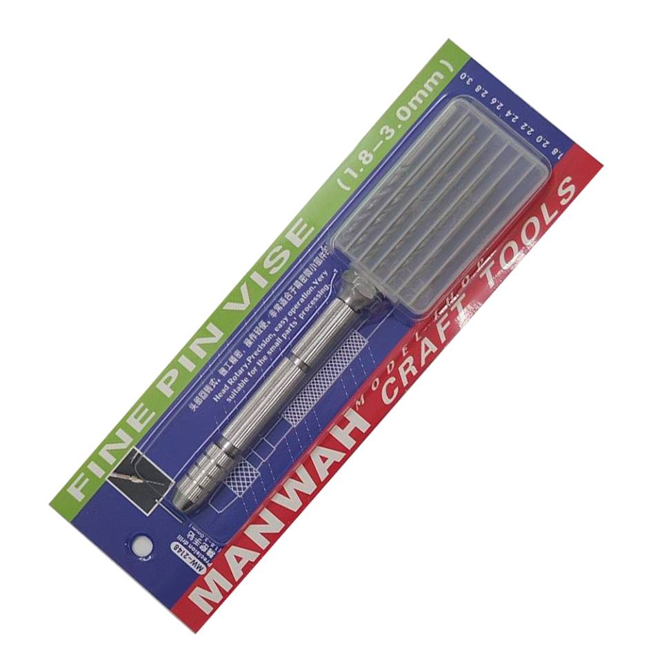 [Manwah] Manual Precision Hand Drill tool (1.8 - 3.0mm)