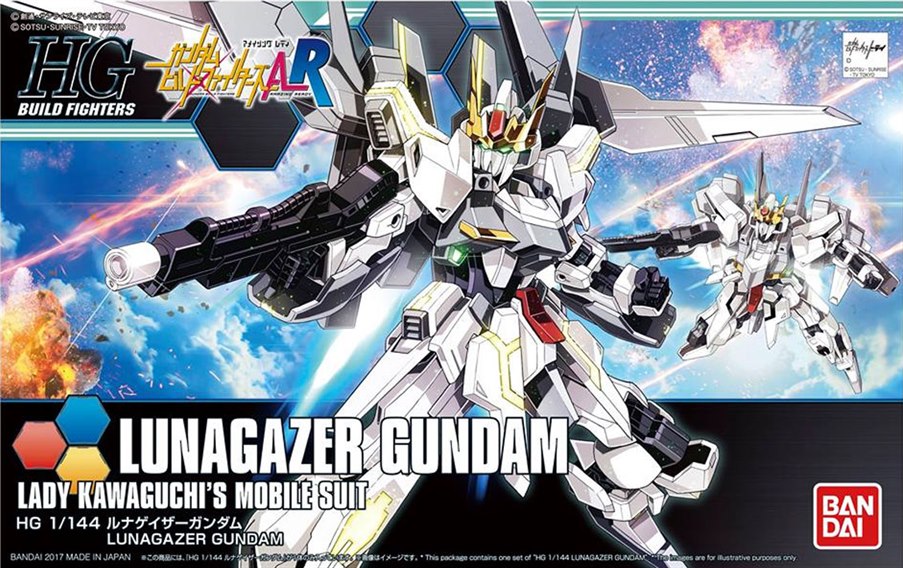 [051] HGBF 1/144 Lunagazer Gundam