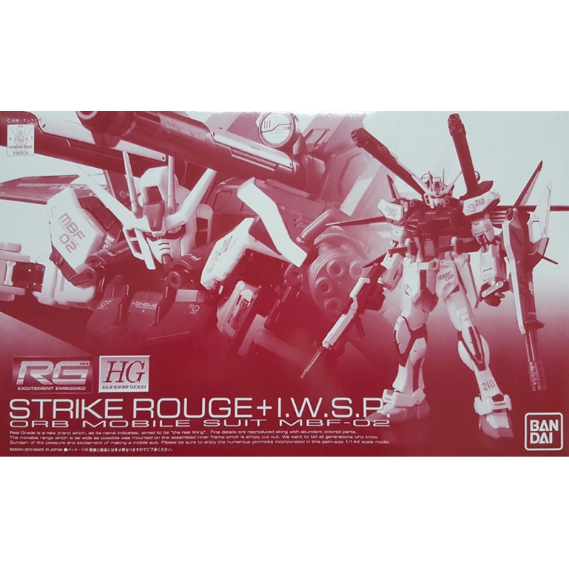 Premium Bandai RG 1/144 Strike Rouge I.W.S.P Gundam Model Kit