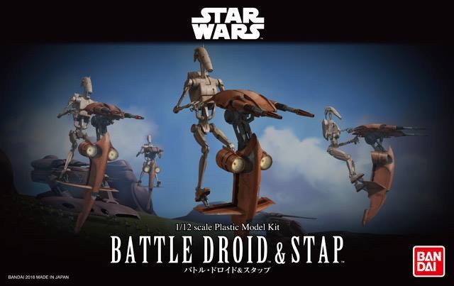 [Star Wars] 1/12 Battle Droid & Stap