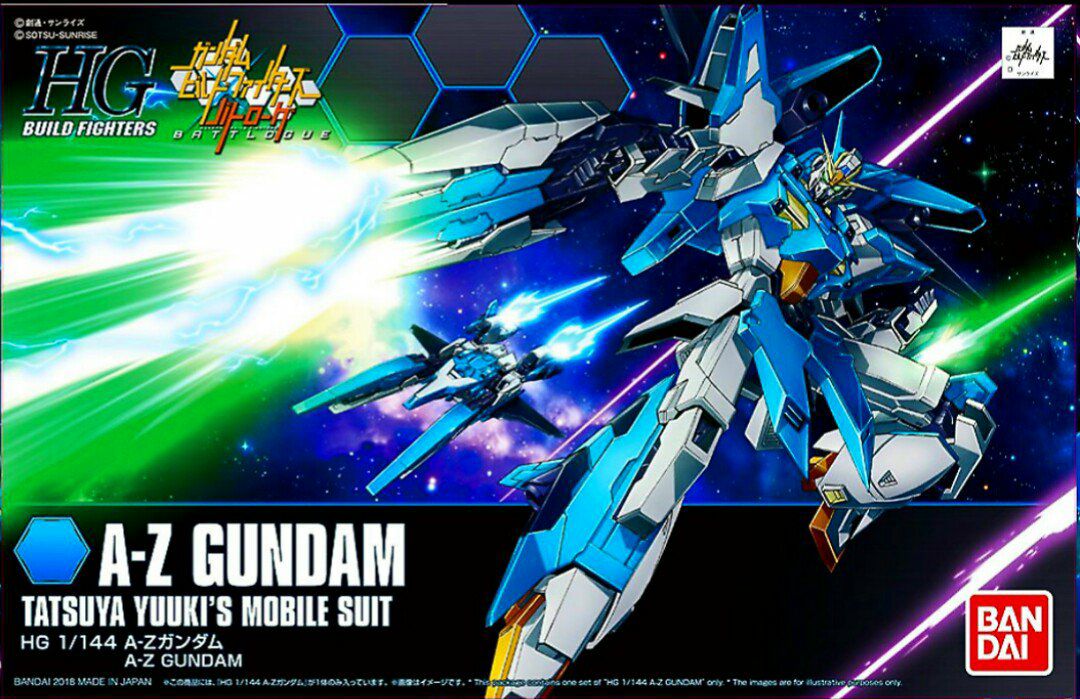 HGBF 1/144 Batlog A-Z Gundam
