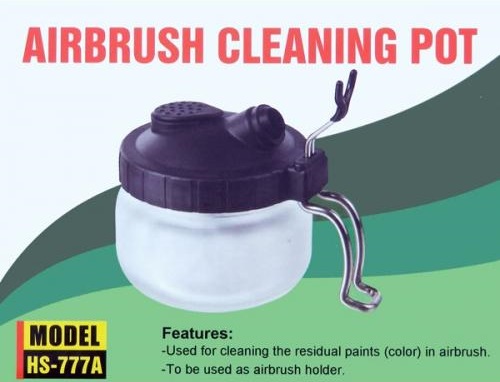 HS-777A Airbrush Cleaning Station Pot