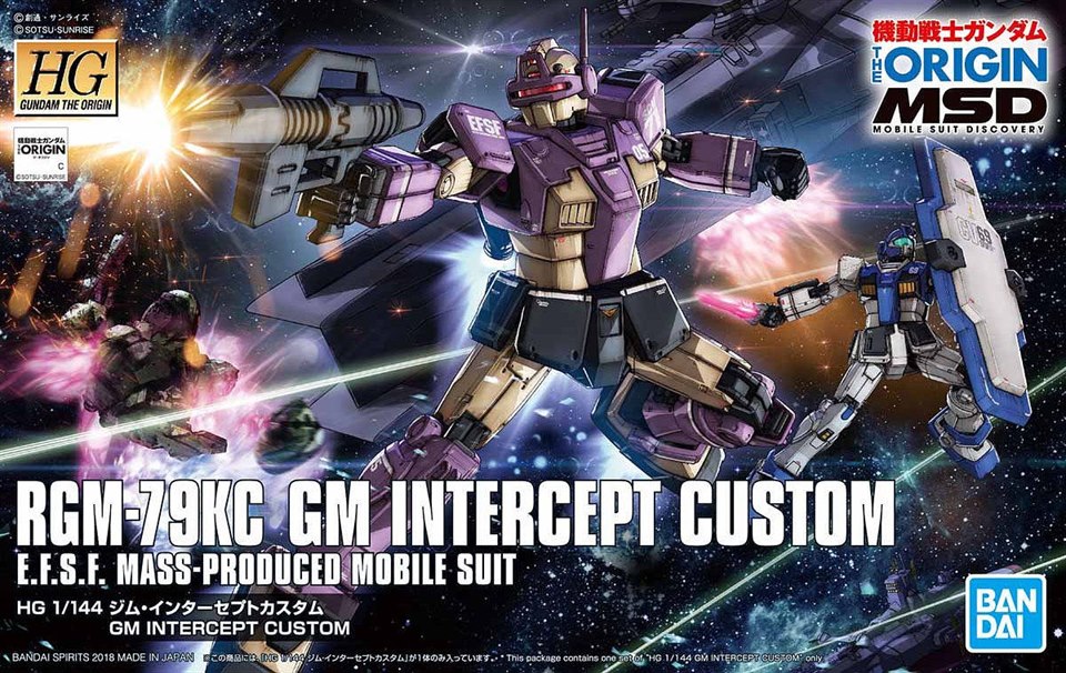 [023] HG ORIGIN 1/144 GM Intercept Custom