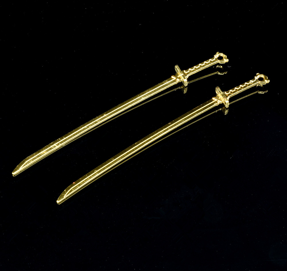 Gold Plated Metal Blade for HG / RG Astray Red Frame Gundam (1 Pair)
