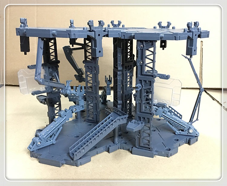 [CG] 3 Gundam Hexagonal Nest Action Base in 1 box - suitable for SD, BB, FG, HG, RG