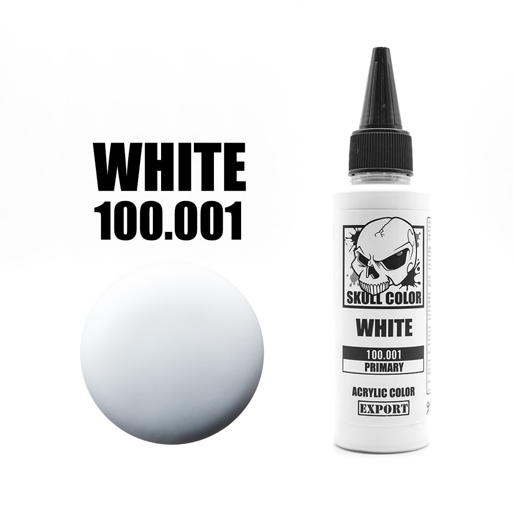 001 Skull Color PRIMARY Color White 60 ml