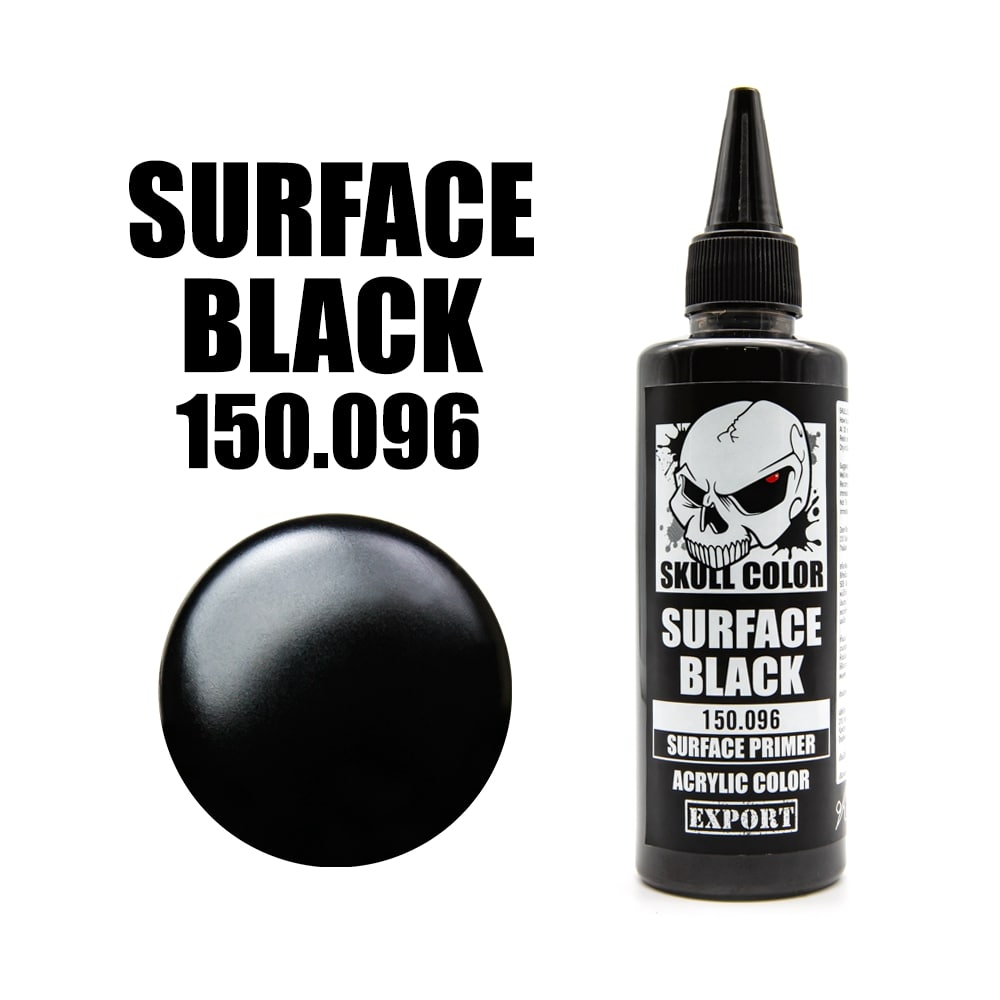 096 Skull Color PRIMARY Surface Black 120 ml