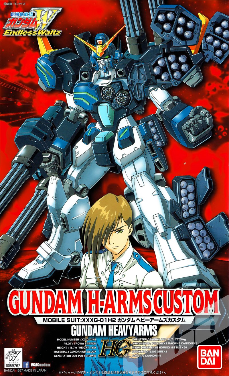 [EW-4] HG 1/100 Gundam Heavy Arms Custom