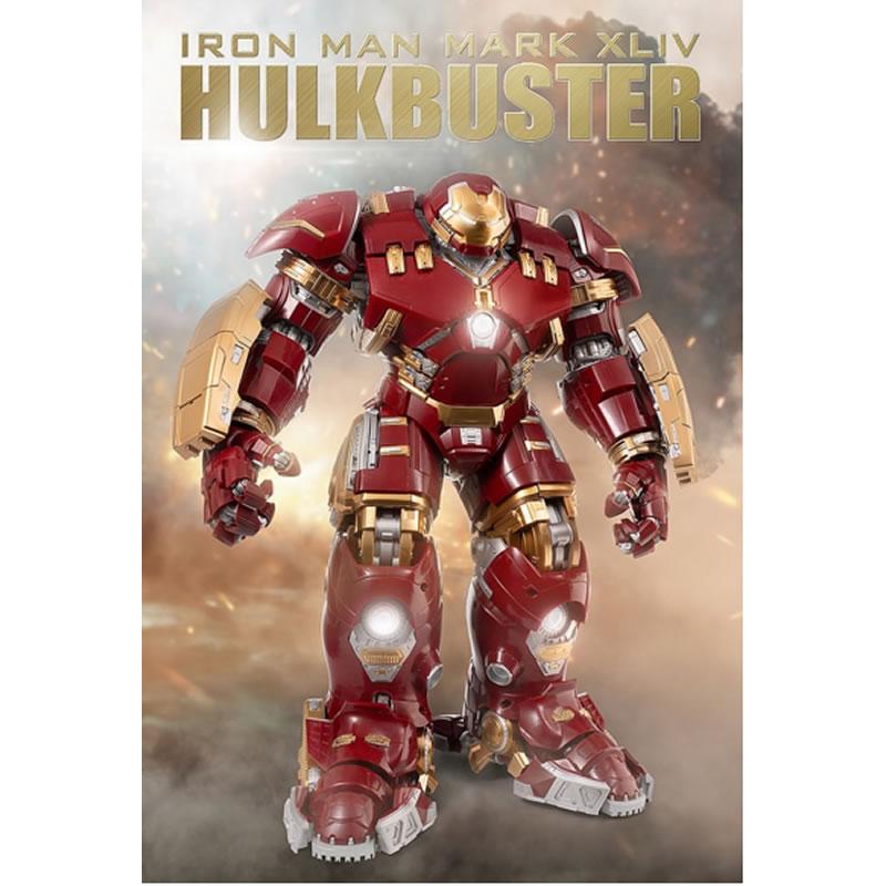 FONDJOY 1/7 Scale Infinity Saga Series Ironman Mark 44 Hulkbuster Plastic Model Kit with LED
