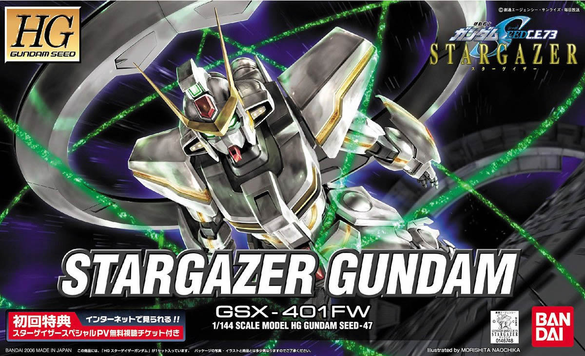 [047] HG 1/144 GSX-401FW Stargazer Gundam