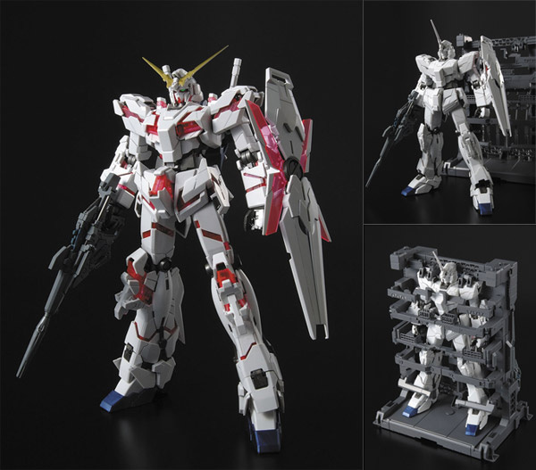 [Daban] 6636 MG 1/100 RX-0 Unicorn Gundam + MS Cage | Bandai gundam ...