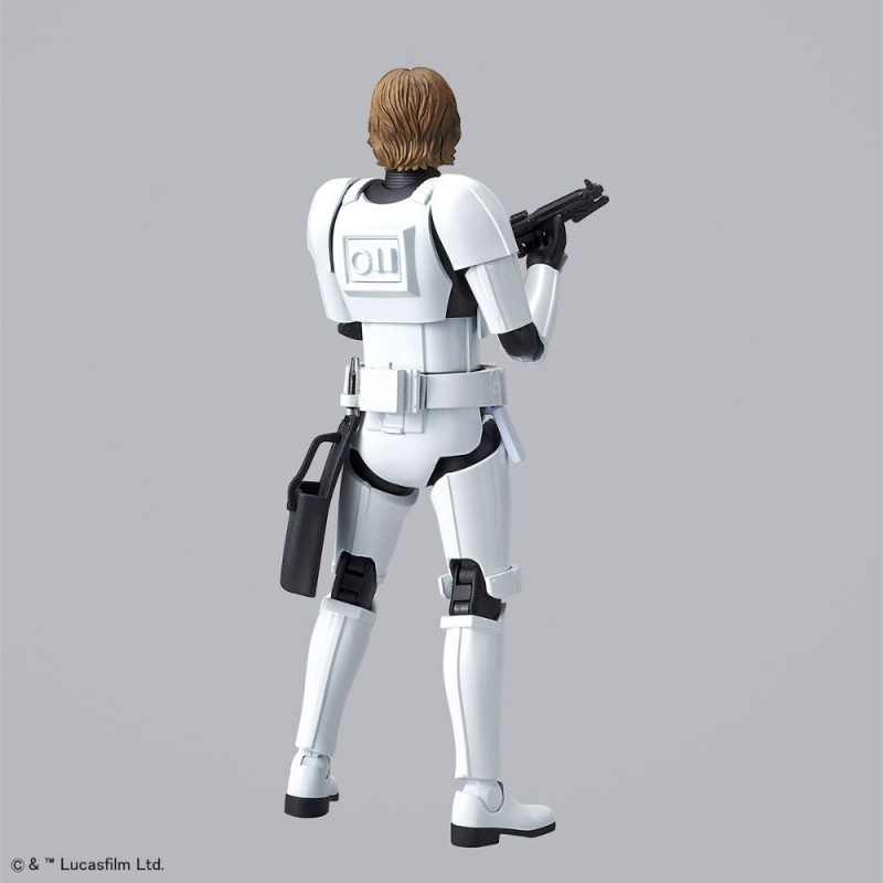Bandai Hobby Star Wars 1/12 Plastic Model Luke Skywalker Stormtrooper Star Wars 