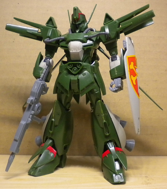 Bandai Gundam F91-1/100 Crossbone Vanguard Mobile Suit XM-06 Dahgi Iris model 