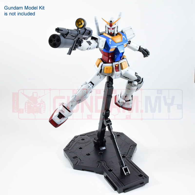 Gundam Action Base 1 White Stand Model Kit For HG/ 1/144/ RG/ MG/ 1/100