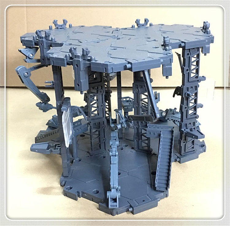 [CG] 3 Gundam Hexagonal Nest Action Base in 1 box - suitable for SD, BB, FG, HG, RG