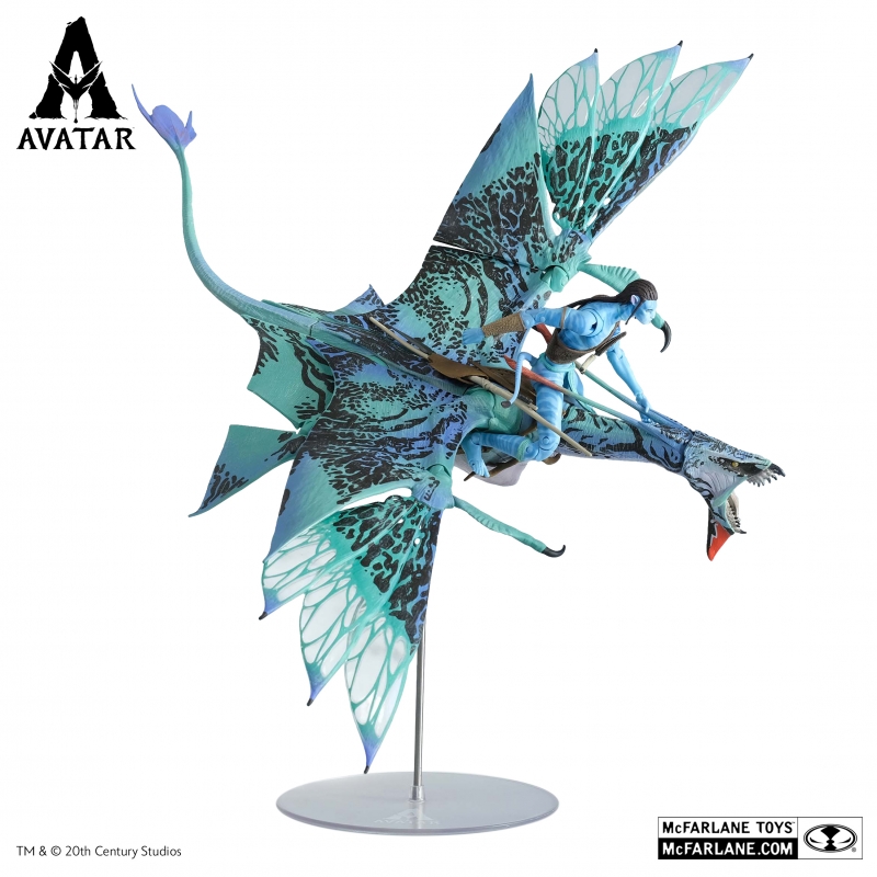 Action Figure Jake Sully Da Avatar - RDA Eroe - 9,5 Cm Con Accessorio E I-Tag - Luminescente Al Buio - Per Bambini Dai 6 Anni