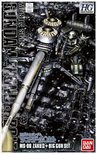 HGGT 1/144 MS-06 Zaku II + Big Gun (Comic Ver.)