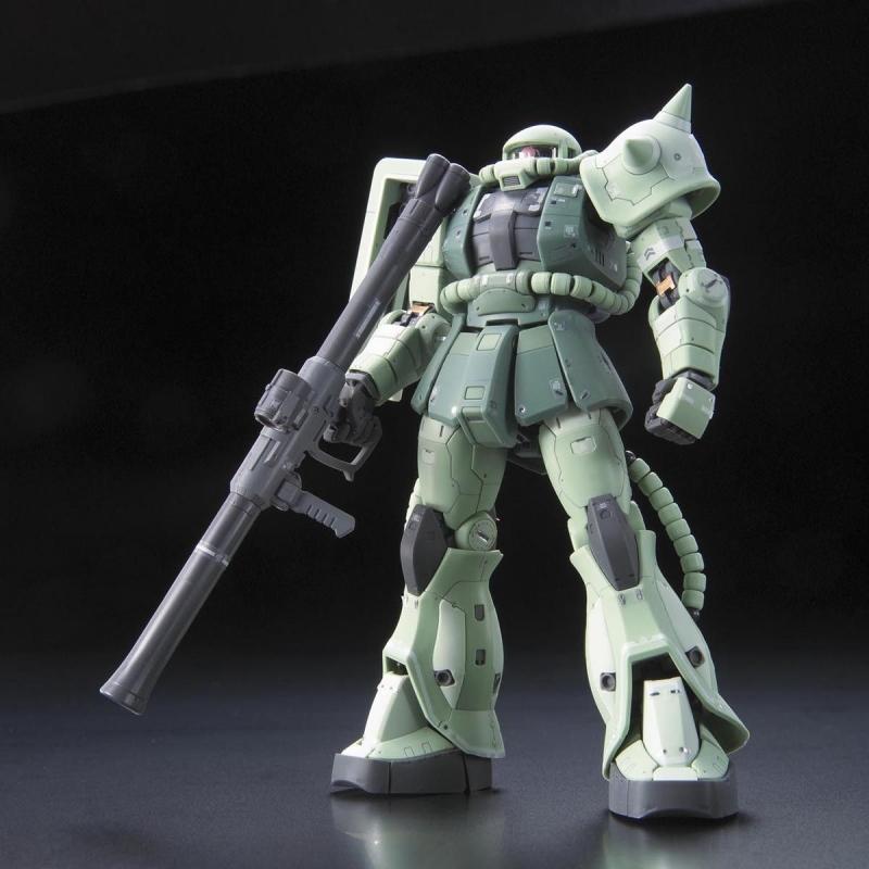 004] RG 1/144 MS-06F Zaku II | Bandai gundam models kits