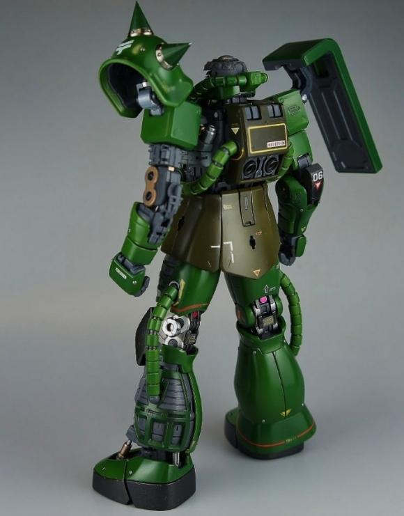 EXPO] RG 1/144 MS-06F Zaku II (Real Type Color) | Bandai gundam