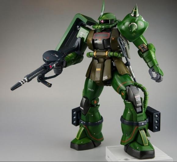ロボット RG MS-06F ZAKU II RG RX-78-2 GUNDAM Bandai RG 1/144 MS