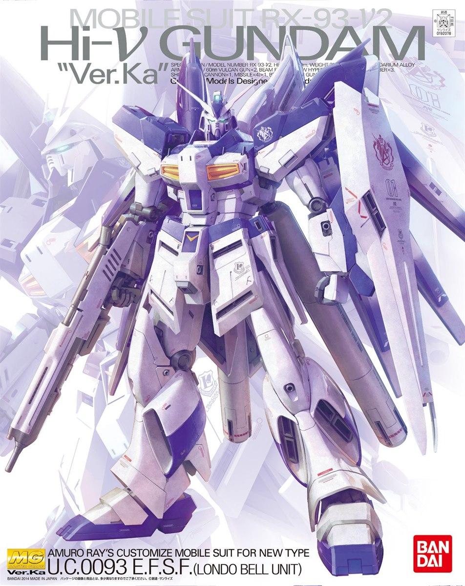MG 1/100 Hi-Nu Hi-v Hi Nu Hi v Gundam Ver.Ka | Bandai gundam