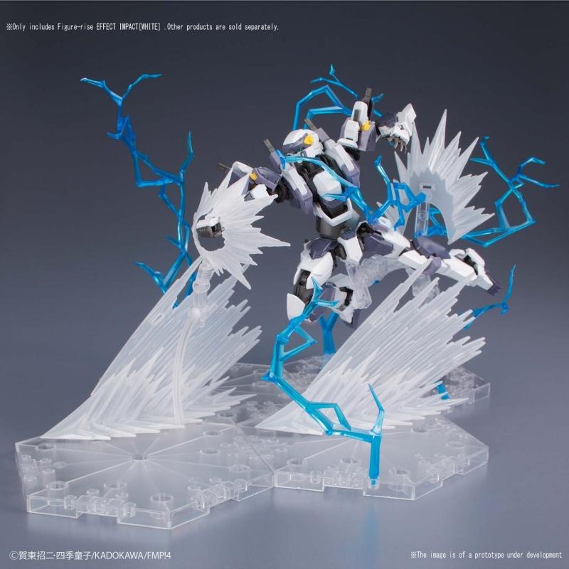 Figure-rise Effect] Blast Wave White | Bandai gundam models kits