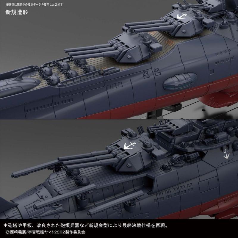 [Battleship Yamato] 1/1000 Space Battleship Yamato 2202 (Final Battle