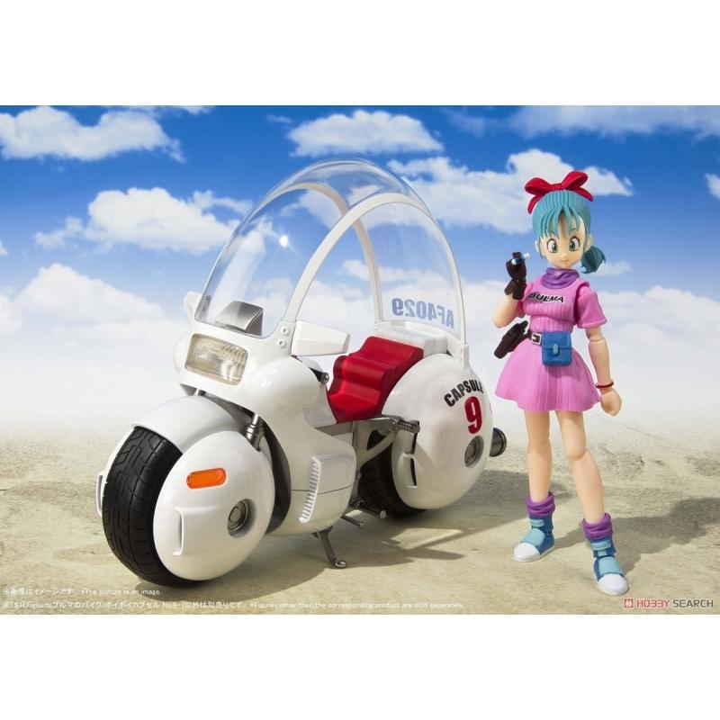 S.H.Figuarts Bulma Motorcycle-Hoipoi Capsule No.9 | Bandai gundam ...