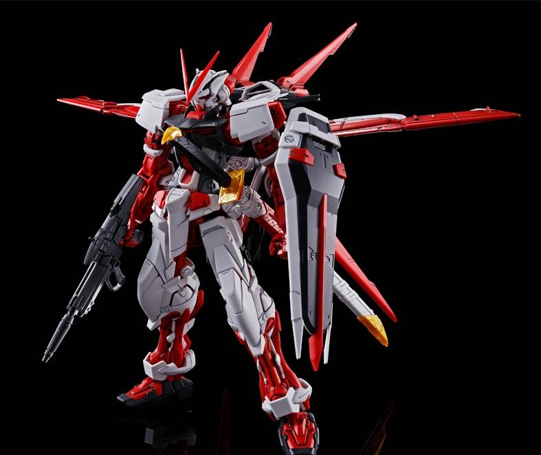 P-Bandai: MG 1/100 Gundam Astray Red Frame Flight Unit | Bandai