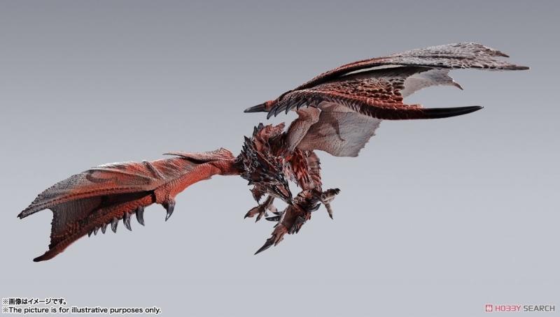 [MONSTER HUNTER] S.H.MonsterArts Rathalos (Completed) | Bandai gundam ...