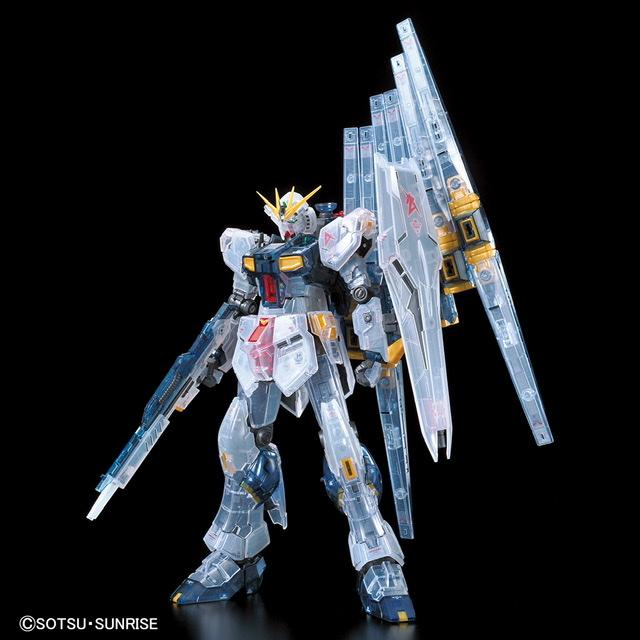 ロボット V GUNDAM HWS (CLEAR COLOR) RG 1/144 Amazon.com: Bandai spirits RG 1/144 ν Gundam HWS [Clear Color