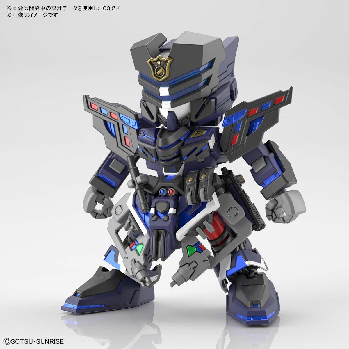  13 SDW Heroes Sergeant Verde Buster Team Member SD Bandai Gundam 