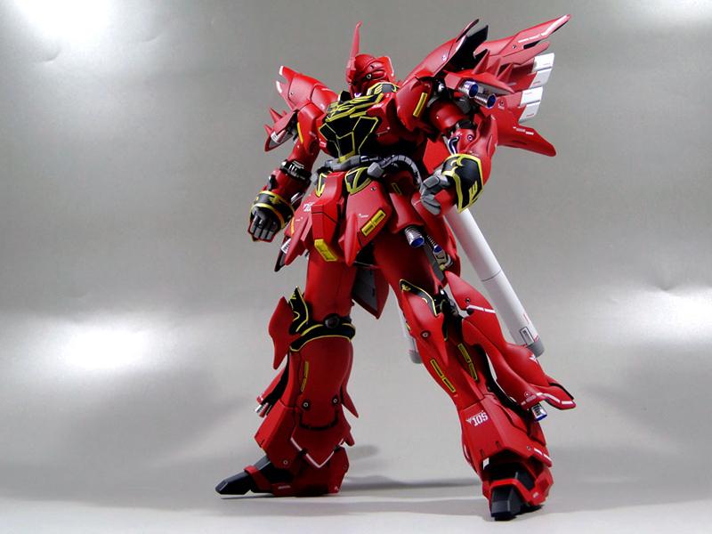 116] HGUC 1/144 MSN-06S Sinanju | Bandai gundam models kits