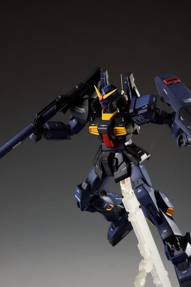 MG 1/100 RX-178 Gundam Mk-II Titans | Bandai gundam models kits