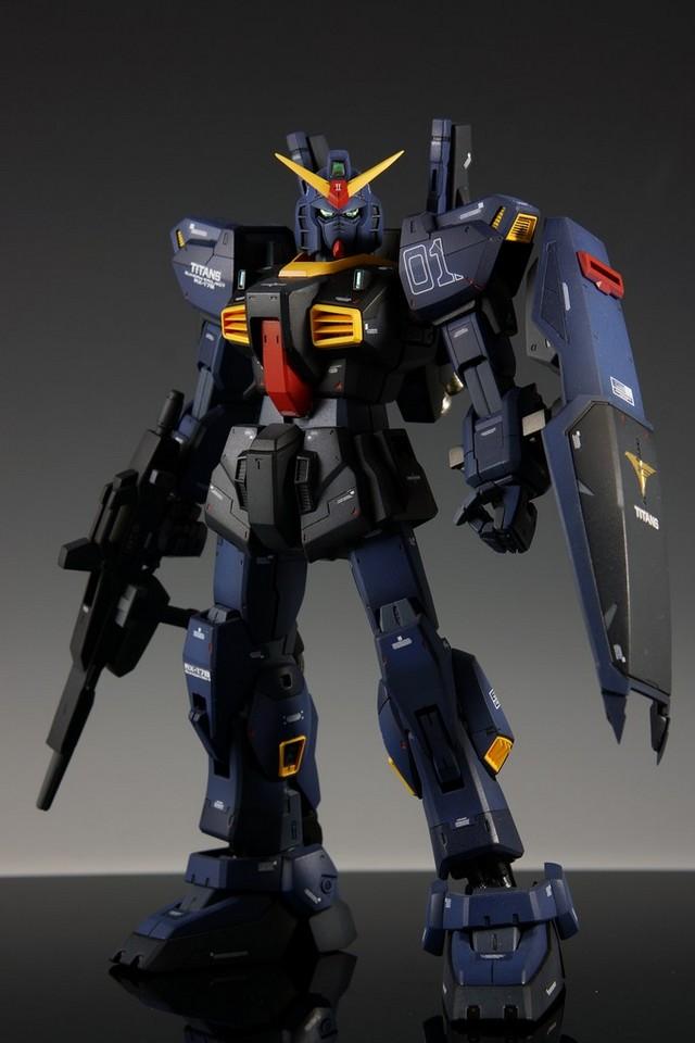 MG 1/100 RX-178 Gundam Mk-II Ver.2.0 (TITANS) | Bandai gundam
