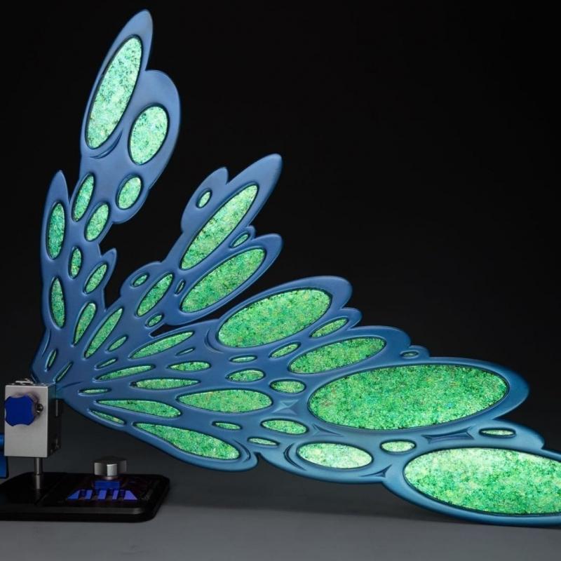 Black Horse Model MG 1/100 Turn X with Moonlight Butterfly Effects (Non ...