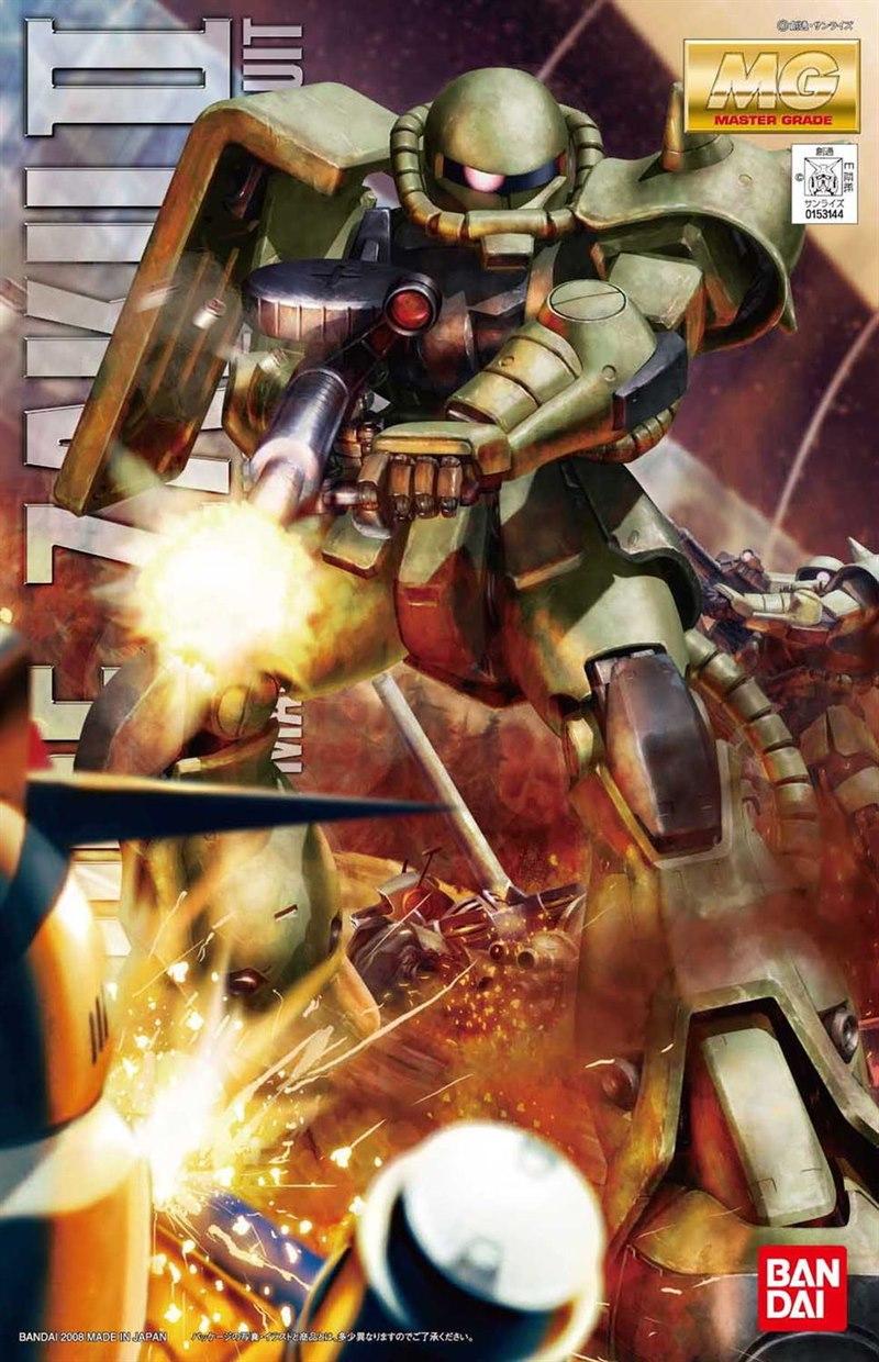 MG 1/100 MS-06F Zaku II Ver.2.0 | Bandai gundam models kits