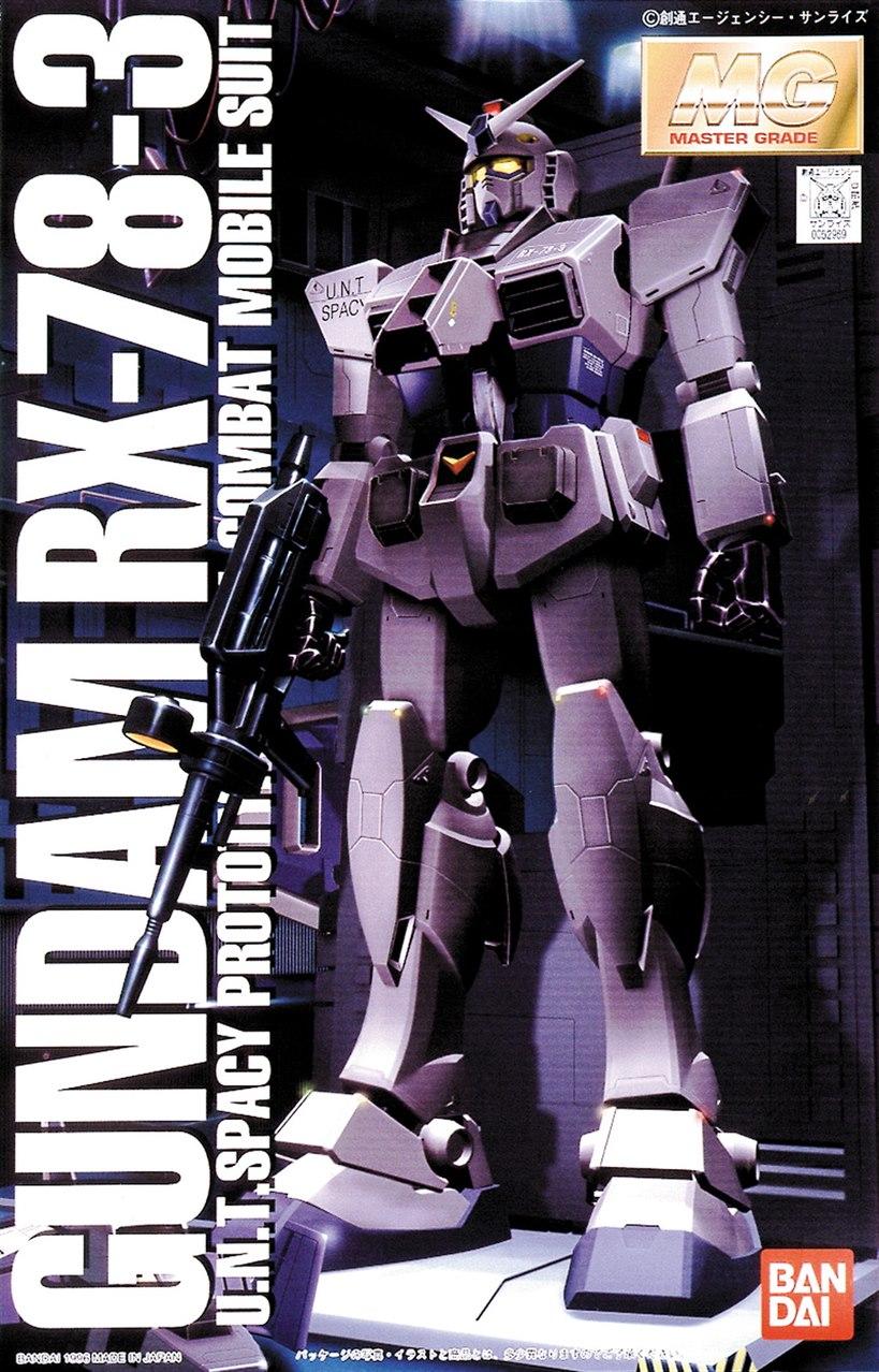 MG 1/100 RX-78-3 G-3 Gundam | Bandai gundam models kits premium