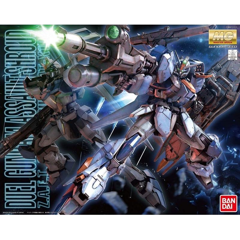 MG 1/100 Duel Gundam Assault Shroud Bandai gundam models kits