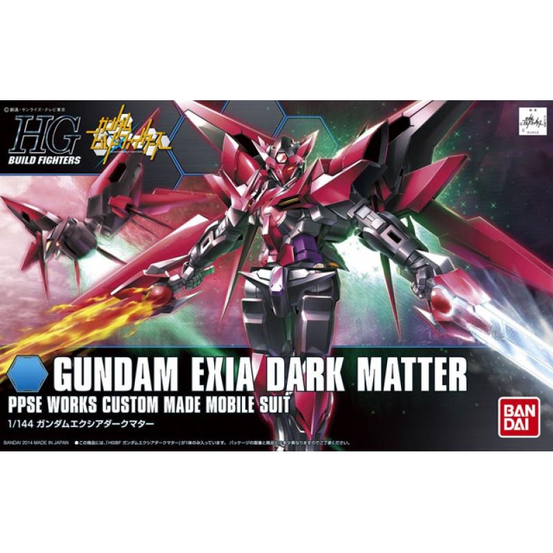 013] HGBF 1/144 Gundam Exia Dark Matter | Bandai gundam models
