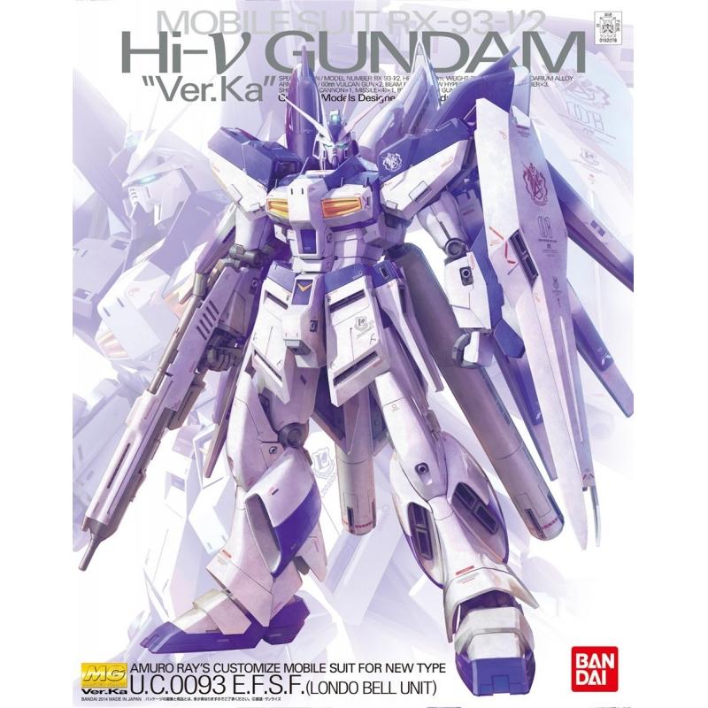 MG 1/100 Hi-Nu Hi-v Hi Nu Hi v Gundam Ver.Ka | Bandai gundam