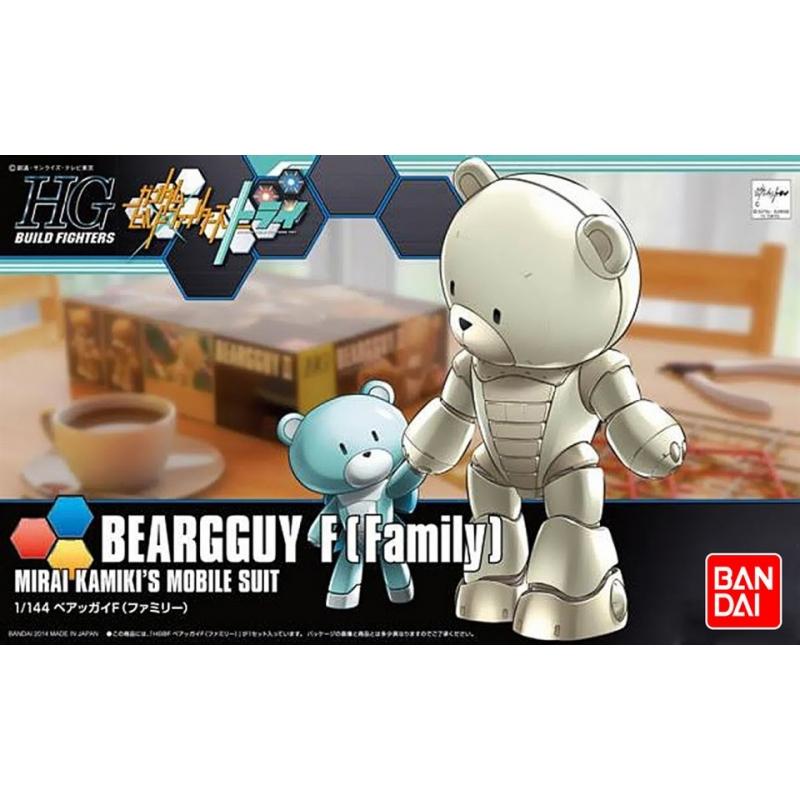 022] HGBF 1/144 Beargguy F [Family] | Bandai gundam models kits 