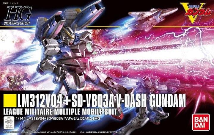 188] HGUC 1/144 V-Dash Gundam | Bandai gundam models kits premium