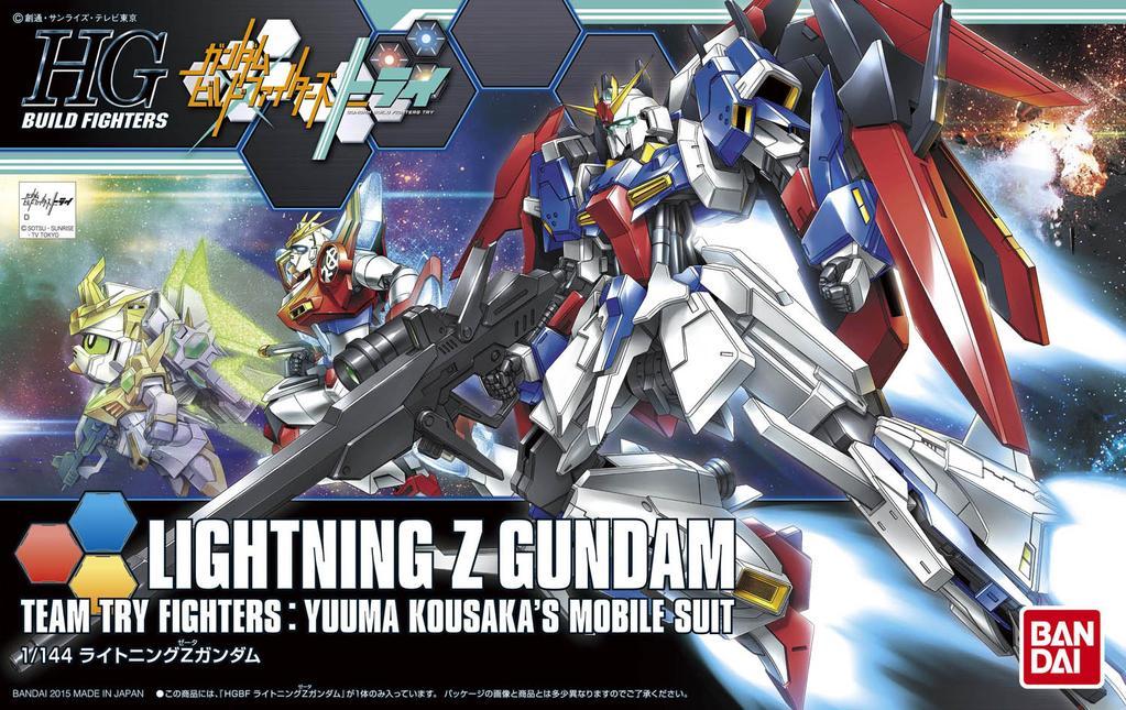 [040] HGBF 1/144 Lightning Z Gundam | Bandai gundam models kits premium