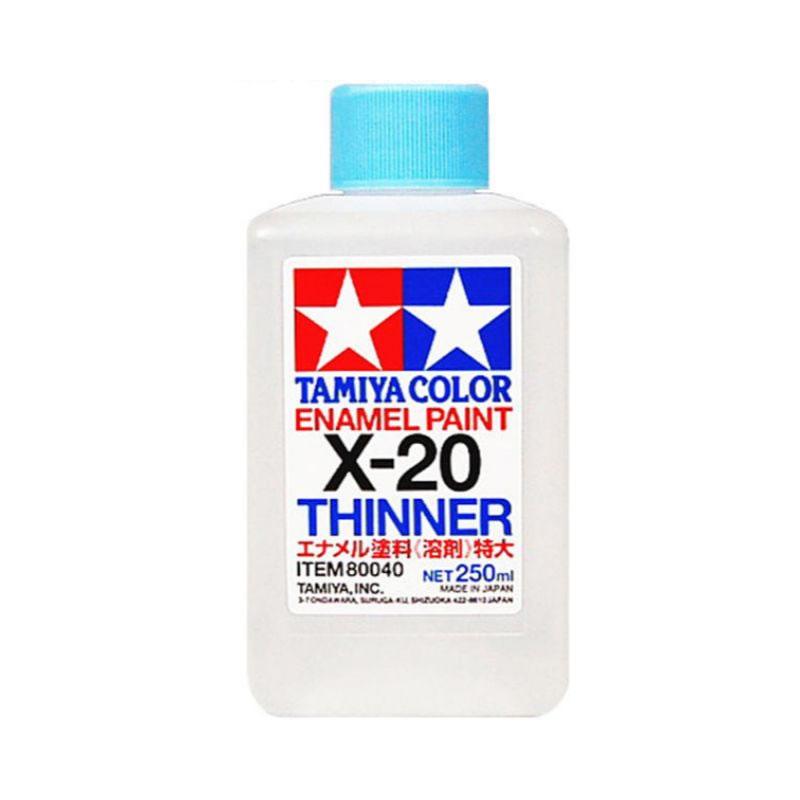 Tamiya Enamel Paint X20 Thinner (250ml) Bandai gundam models kits