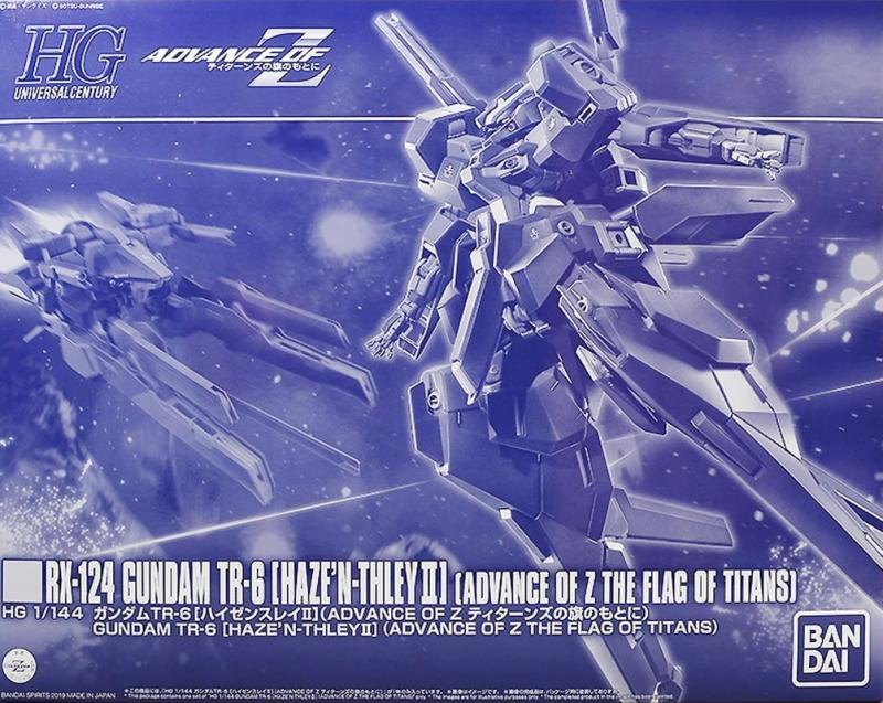 P Bandai HG 1//144 Gundam TR-6 Haze’n-Thley Il RAH ADVANCE OF Z FLAG TITANS Kit
